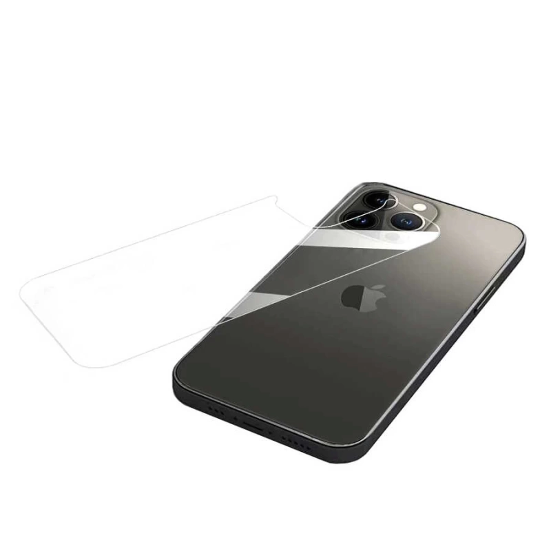 Apple iPhone 13 Pro Zore Back Maxi Glass Temperli Cam Arka Koruyucu