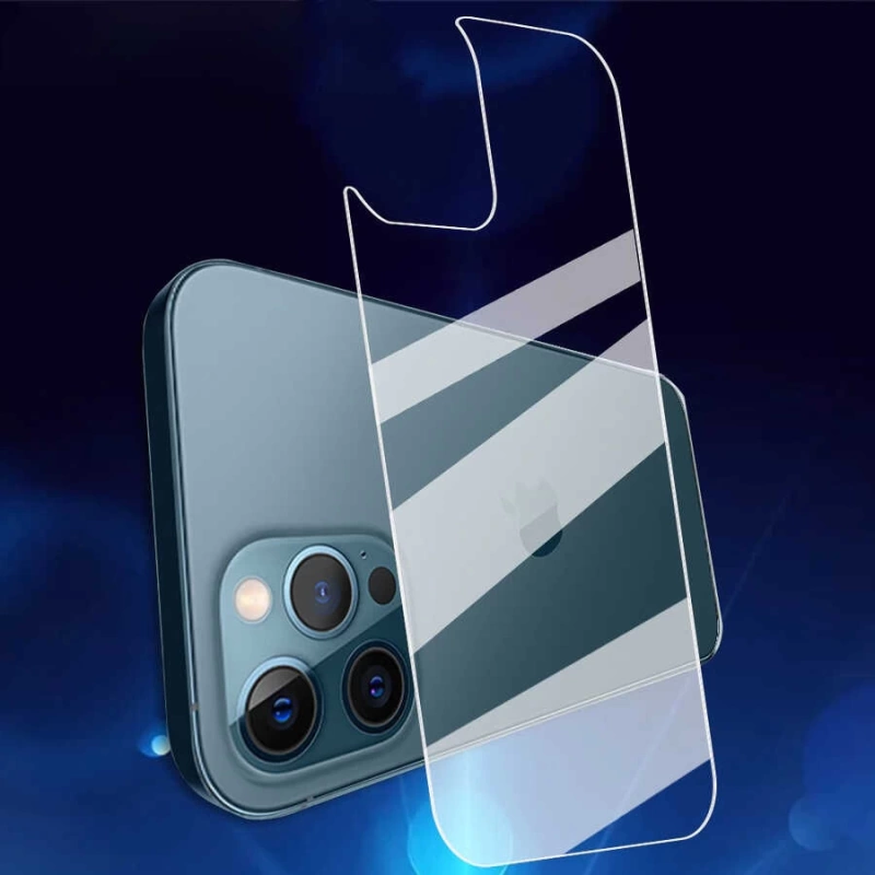 Apple iPhone 13 Pro Zore Back Maxi Glass Temperli Cam Arka Koruyucu