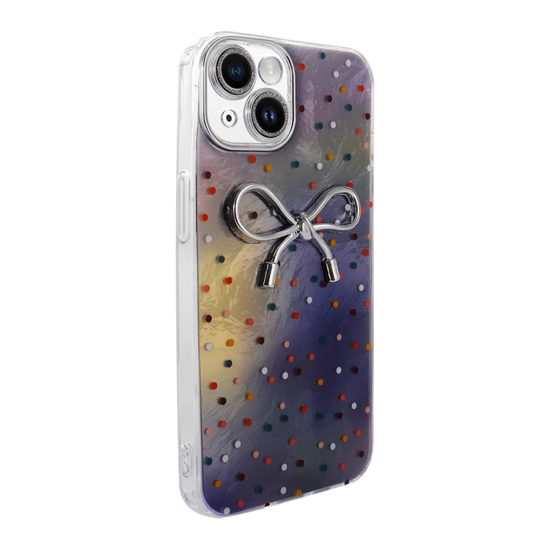 Apple iPhone 14 Kılıf Kamera Korumalı Figürlü Zore Ponti Silikon Kapak