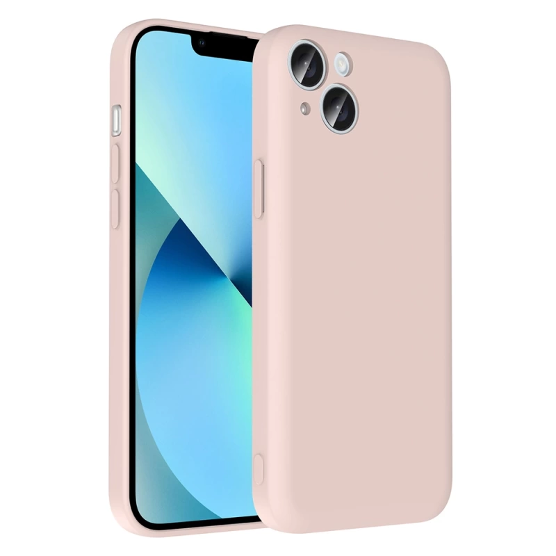 Apple iPhone 14 Kılıf Kamera Korumalı Kartlık Hazneli Zore Vitra Kapak