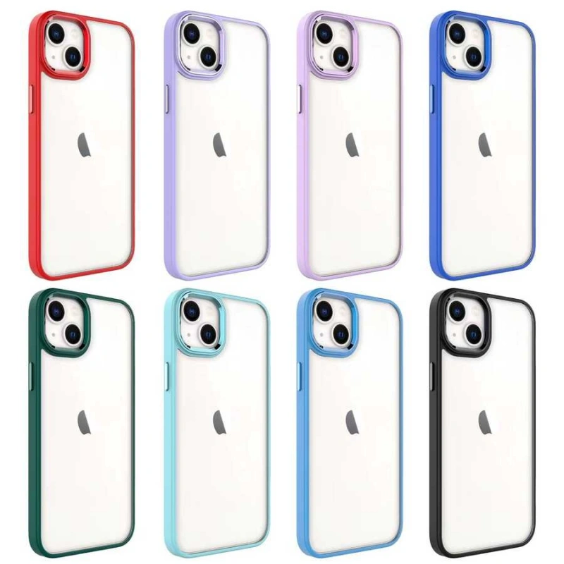 Apple iPhone 14 Kılıf Zore Krom Kapak