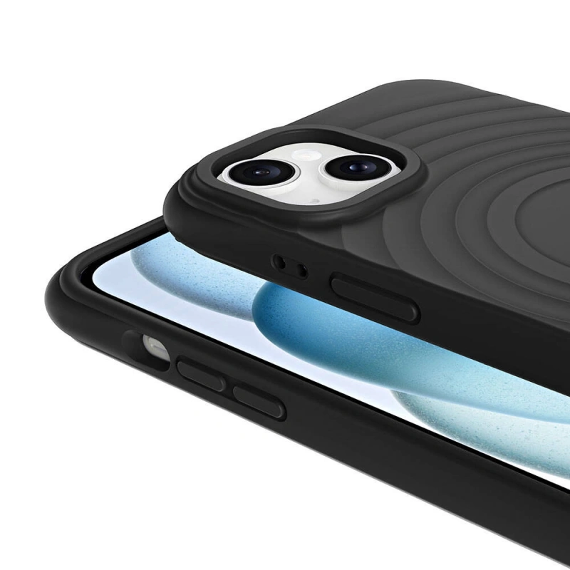 Apple iPhone 14 M-safe Şarj Özellikli Airbagli Mat Görünümlü Zore Hepi Kapak