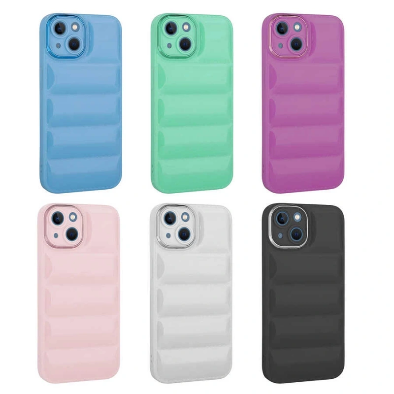 Apple iPhone 14 Plus Kılıf Kamera Korumalı Parlak Airbagli Zore Galya Kapak