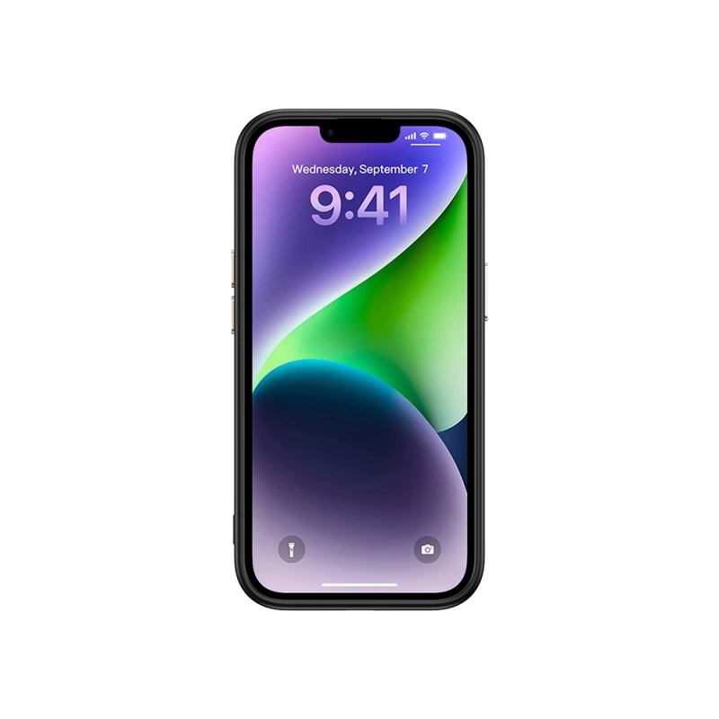 Apple iPhone 14 Plus Kılıf M-safe Şarj Özellikli Karbon Fiber Görünümlü Zore Antina Kapak