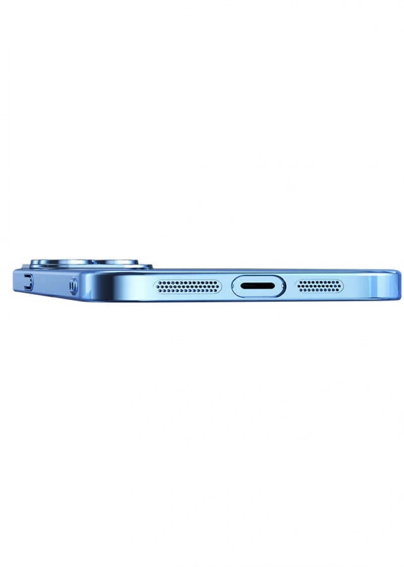 Apple iPhone 14 Plus Kılıf Wireless Şarj Özellikli Sert PC Zore Riksos M-safe Kapak
