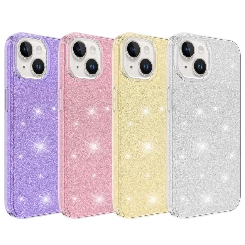 Apple iPhone 14 Plus Kılıf Zore Shining Silikon