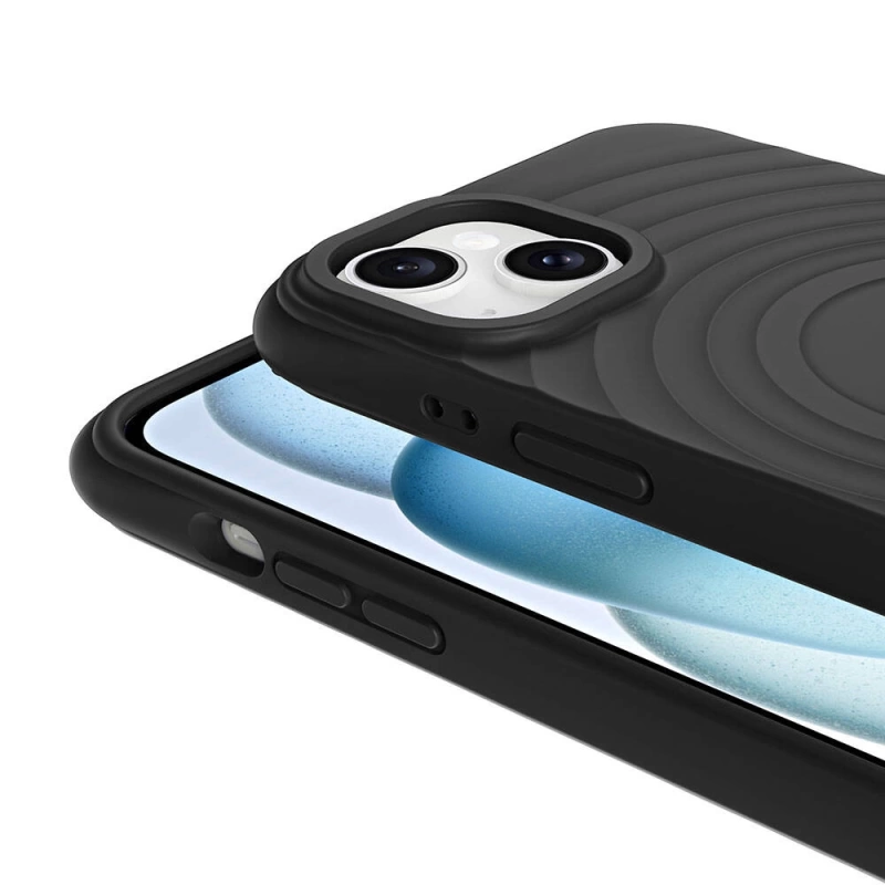 Apple iPhone 14 Plus M-safe Şarj Özellikli Airbagli Mat Görünümlü Zore Hepi Kapak