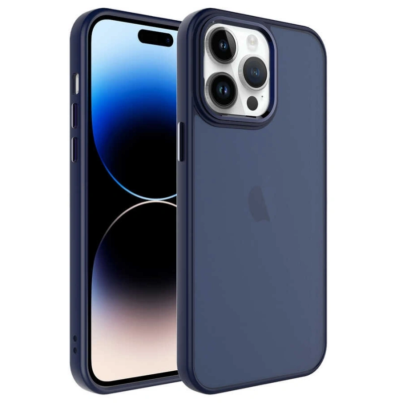 Apple iPhone 14 Pro Kılıf Buzlu Sert PC Zore May Kapak