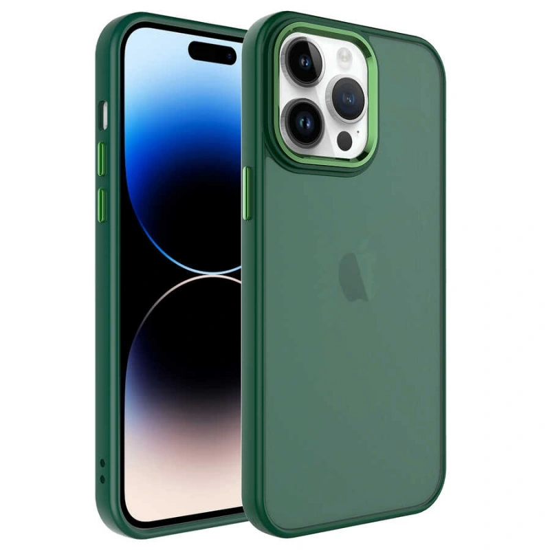 Apple iPhone 14 Pro Kılıf Buzlu Sert PC Zore May Kapak