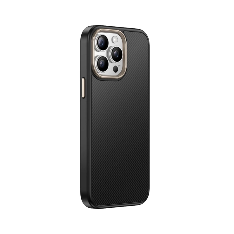Apple iPhone 14 Pro Kılıf M-safe Şarj Özellikli Karbon Fiber Görünümlü Zore Antina Kapak