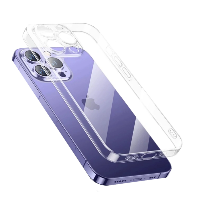 Apple iPhone 14 Pro Kılıf Şeffaf Sert PC Zore Vayt Kapak