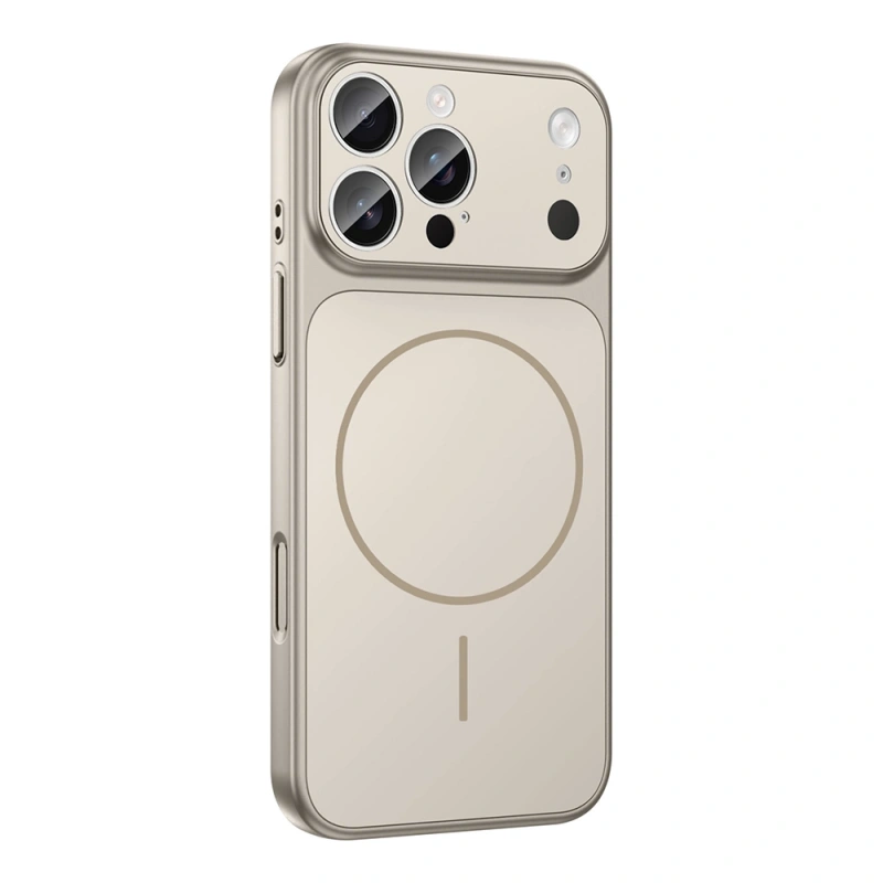 Apple iPhone 14 Pro Kılıf Zore M-Safe Şarj Özellikli Kamera Korumalı Formen Kapak