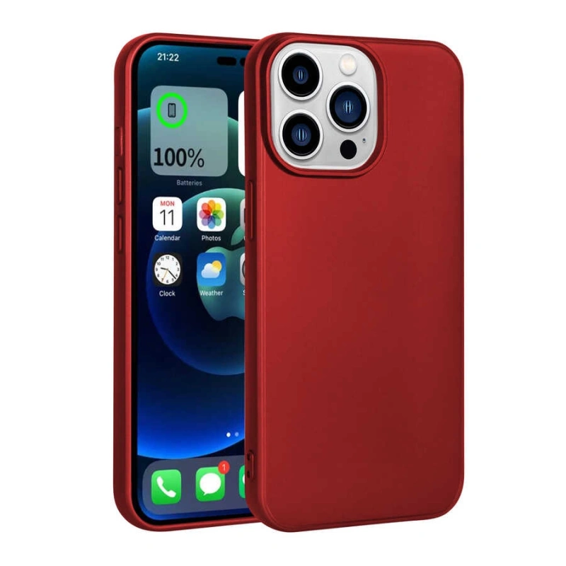 Apple iPhone 14 Pro Kılıf Zore Premier Silikon Kapak