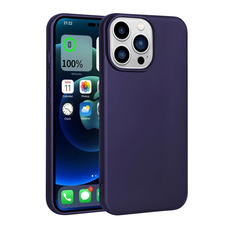 Apple iPhone 14 Pro Kılıf Zore Premier Silikon Kapak
