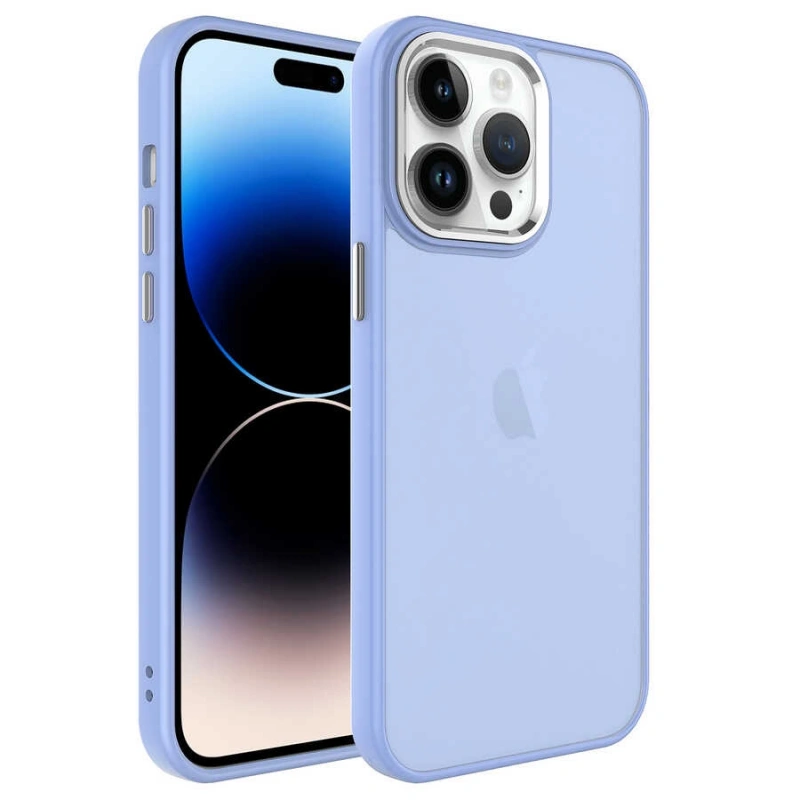 Apple iPhone 14 Pro Max Kılıf Buzlu Sert PC Zore May Kapak