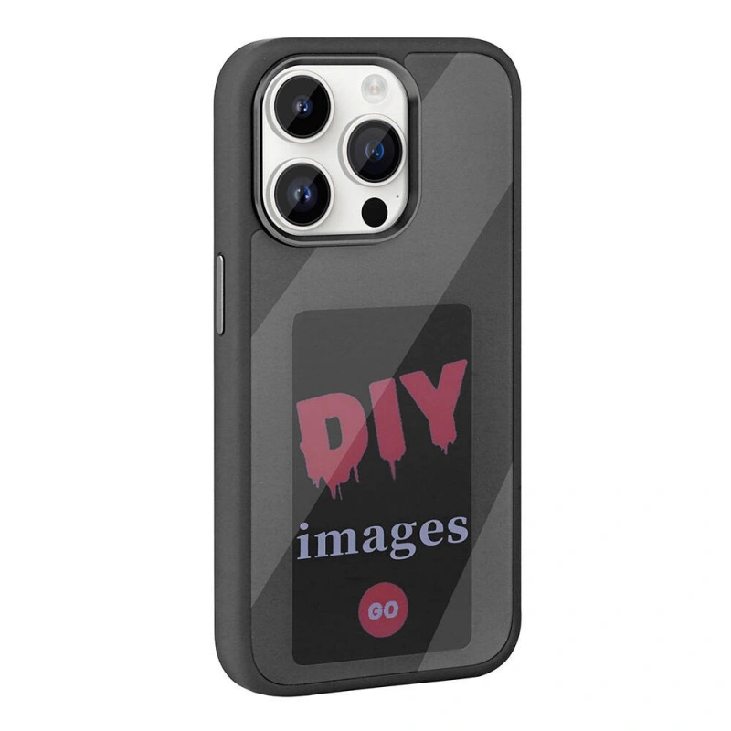 Apple iPhone 14 Pro Max Kılıf Ekranı Yansıtan Zore Akıllı NFC Kapak