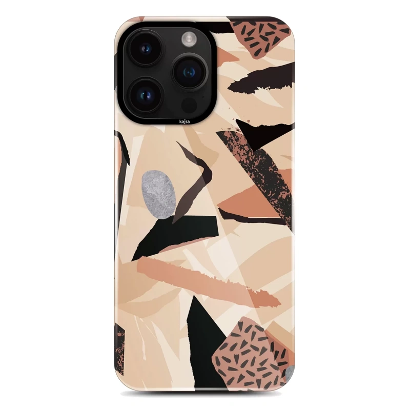 Apple iPhone 14 Pro Max Kılıf HD Desenli Kajsa Shield Plus Flower Graphic Serisi Kapak