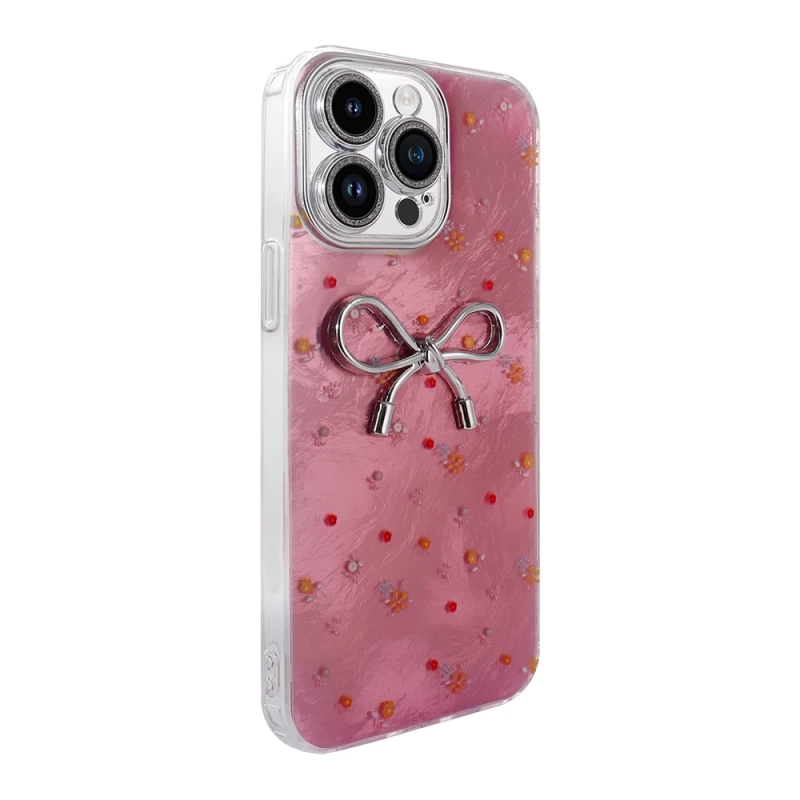 Apple iPhone 14 Pro Max Kılıf Kamera Korumalı Figürlü Zore Ponti Silikon Kapak