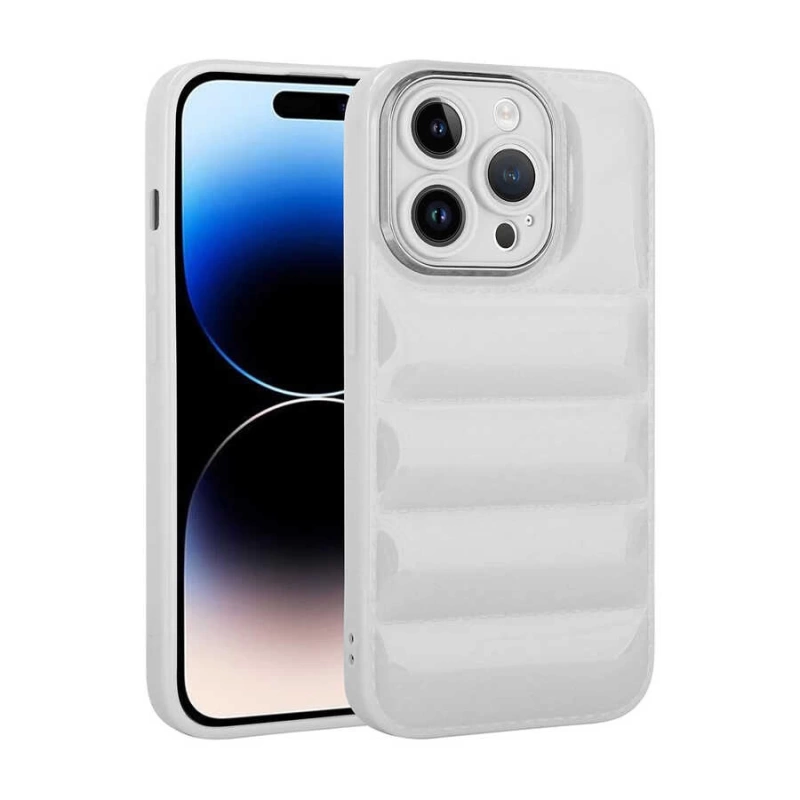 Apple iPhone 14 Pro Max Kılıf Kamera Korumalı Parlak Airbagli Zore Galya Kapak