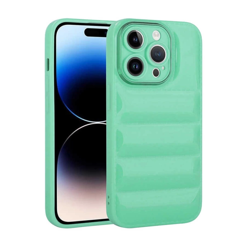 Apple iPhone 14 Pro Max Kılıf Kamera Korumalı Parlak Airbagli Zore Galya Kapak