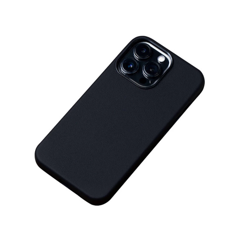 Apple iPhone 14 Pro Max Kılıf M-safe Şarj Özellikli PU Deri Zore Adora Kapak