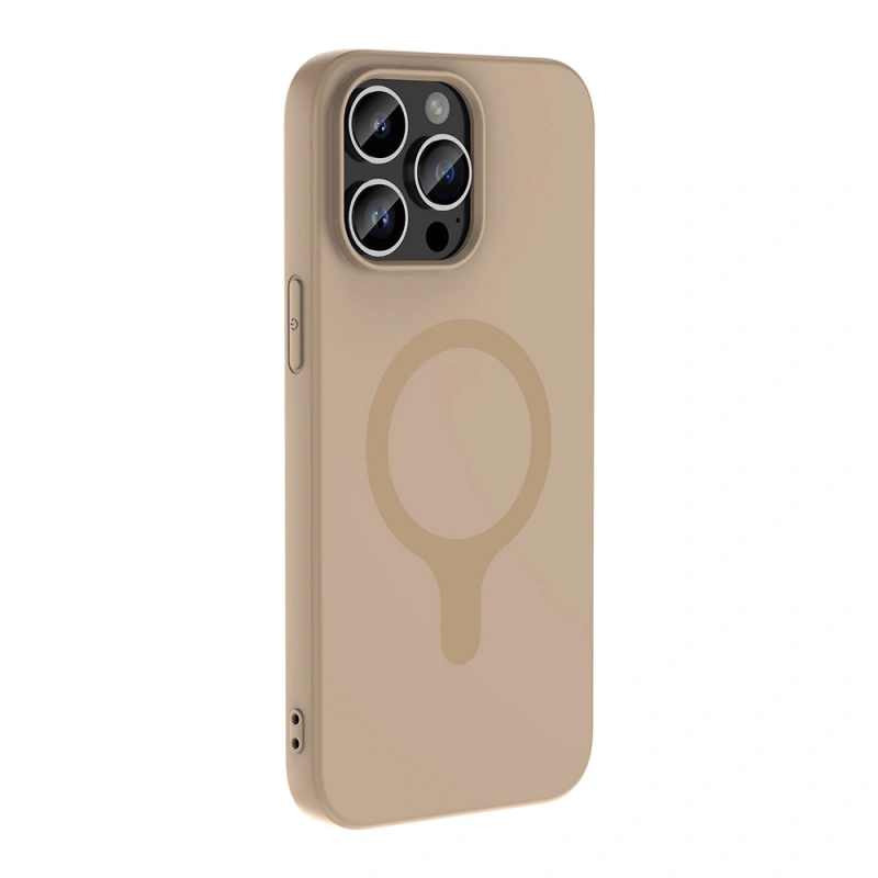 Apple iPhone 14 Pro Max Kılıf M-Safe Şarj Özellikli Zore Aris Silikon Kapak