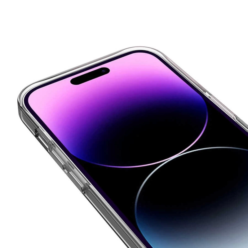 Apple iPhone 14 Pro Max Kılıf M-safe Şarj Özellikli Sert PC Zore Fuya Kapak