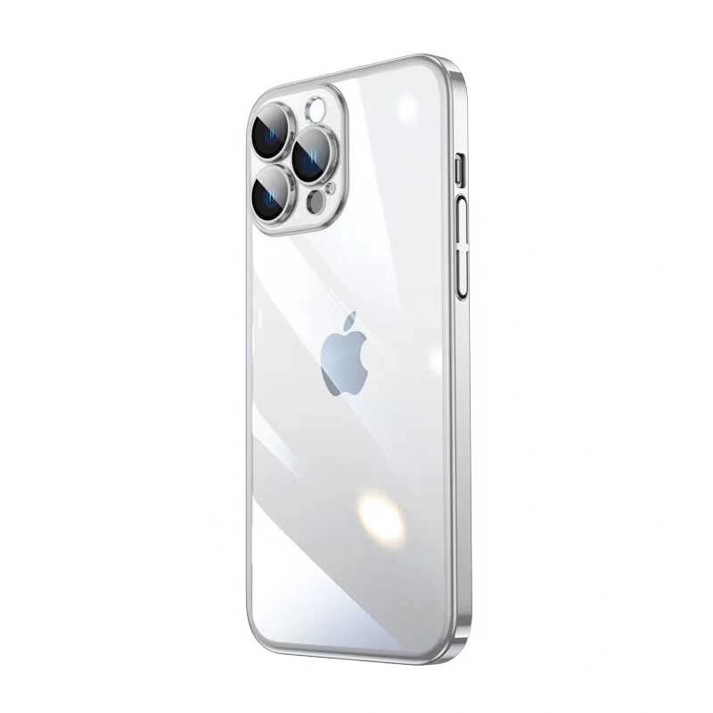 Apple iPhone 14 Pro Max Kılıf Şeffaf Sert PC Zore Vayt Kapak