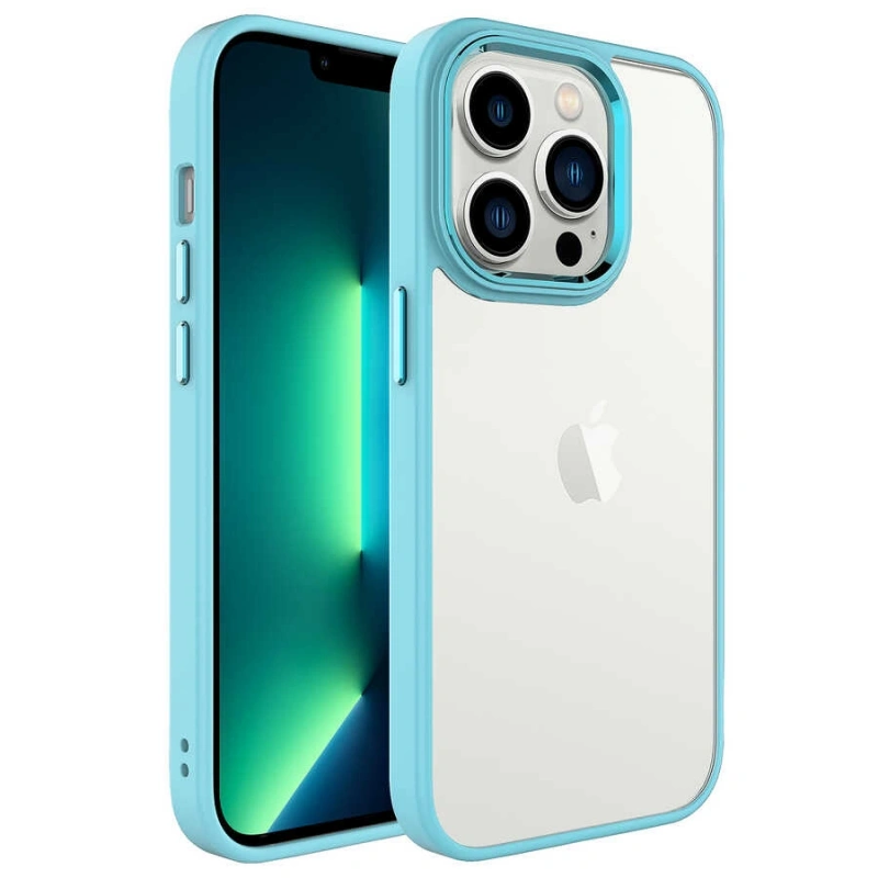 Apple iPhone 14 Pro Max Kılıf Zore Krom Kapak