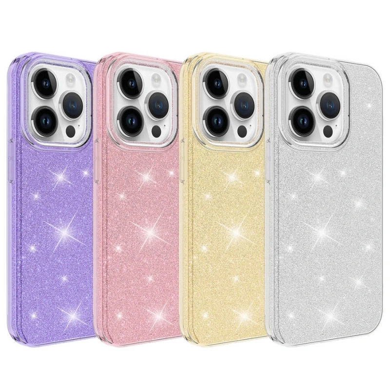 Apple iPhone 14 Pro Max Kılıf Zore Shining Silikon