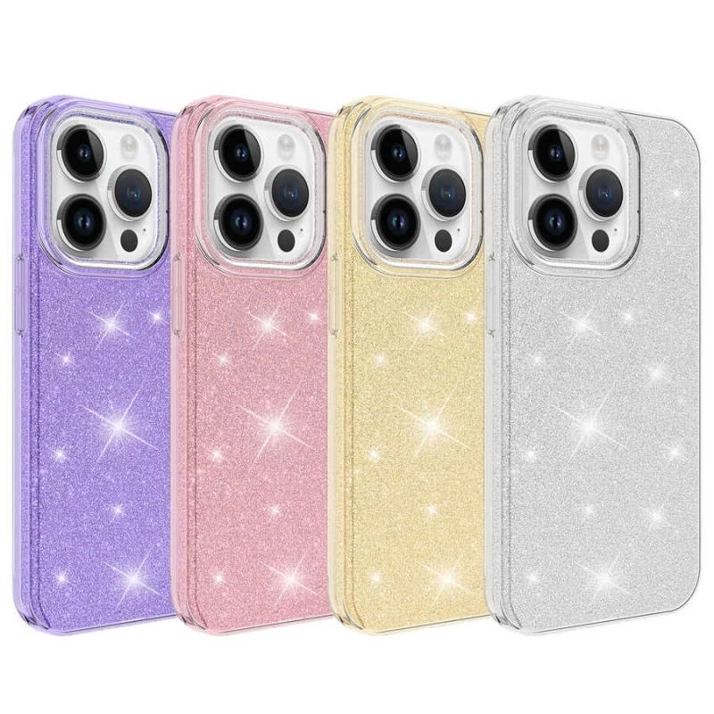 Apple iPhone 14 Pro Max Kılıf Zore Shining Silikon