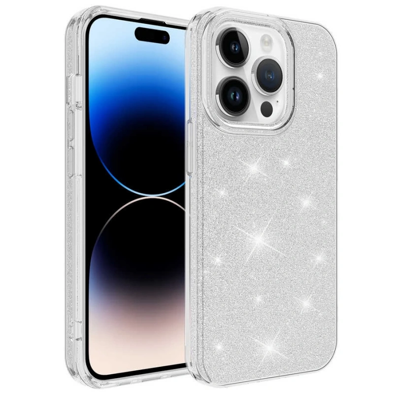 Apple iPhone 14 Pro Max Kılıf Zore Shining Silikon