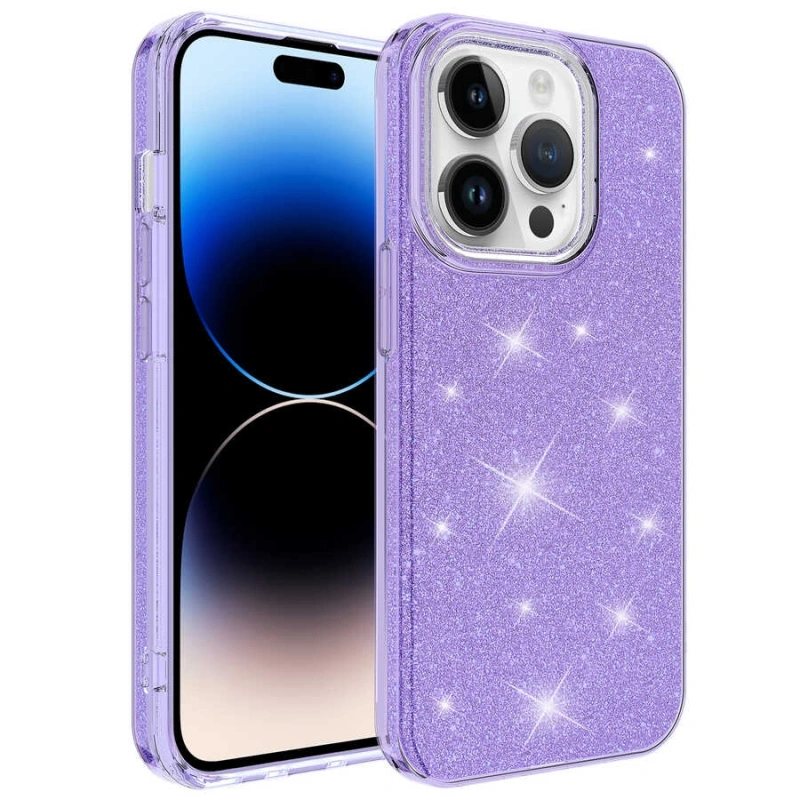 Apple iPhone 14 Pro Max Kılıf Zore Shining Silikon