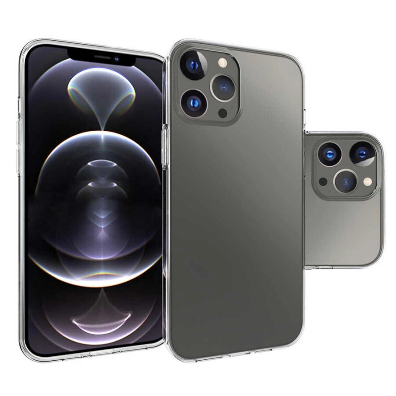 Apple iPhone 14 Pro Max Kılıf Zore Süper Silikon Kapak