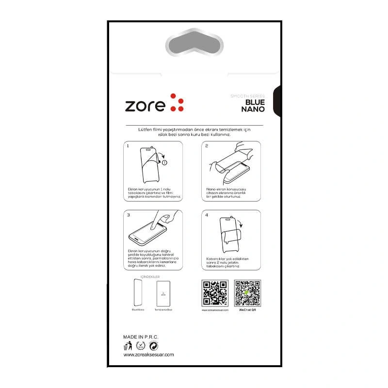 Apple iPhone 14 Zore Blue Nano Ekran Koruyucu