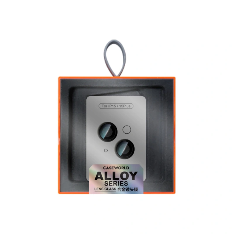 Apple iPhone 15 CaseWorld Alloy Serisi Oleofobik Anti Reflective Kamera Lens Koruyucu