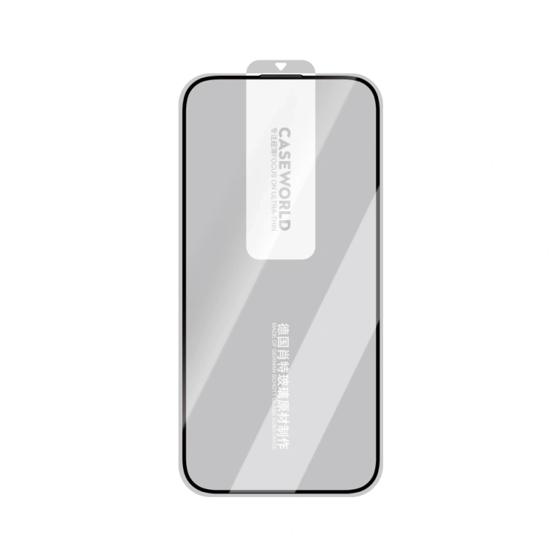 Apple iPhone 15 CaseWorld Ultra-Thin Serisi 0.15mm 2.5D Schott Cam Temperli Ekran Koruyucu