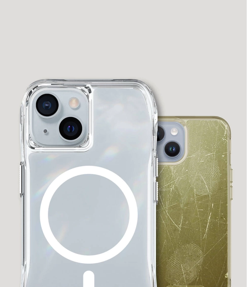 Apple iPhone 15 Kılıf M-safe Şarj Özellikli Airbagli Şeffaf Zore İncek Kapak