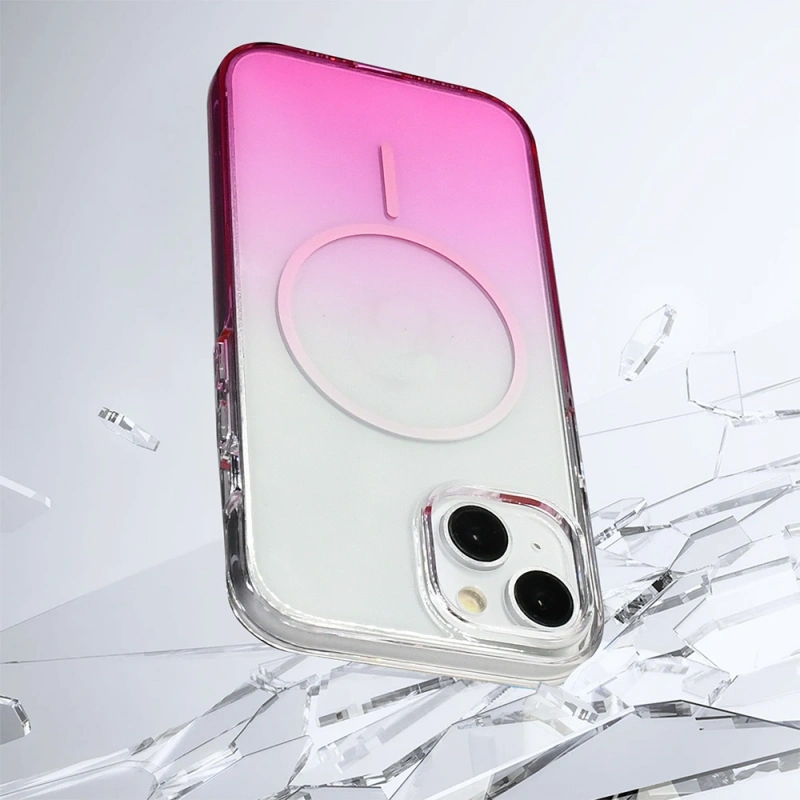 Apple iPhone 15 Kılıf M-Safe Şarj Özellikli Zore Septik Silikon Kapak