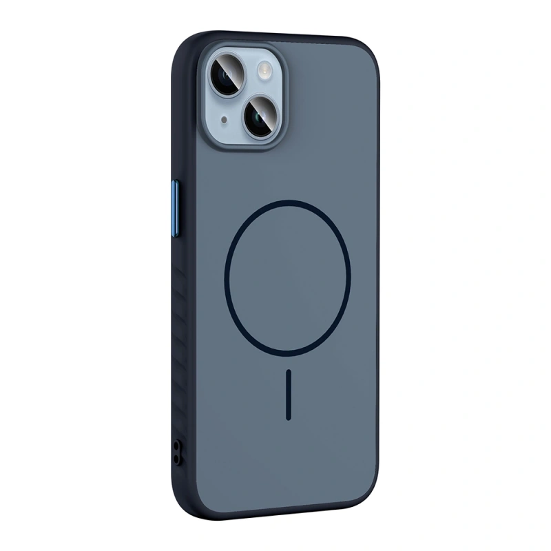 Apple iPhone 15 Kılıf M-safe Şarj Özellikli Zore Tea Kapak