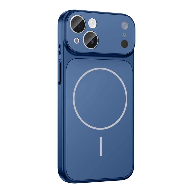 Apple iPhone 15 Kılıf Zore M-Safe Şarj Özellikli Kamera Korumalı Formen Kapak