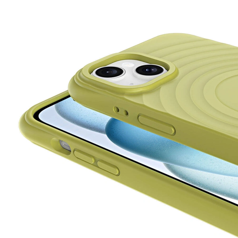 Apple iPhone 15 M-safe Şarj Özellikli Airbagli Mat Görünümlü Zore Hepi Kapak