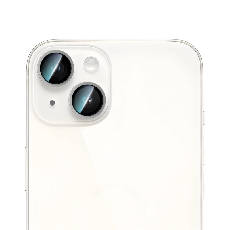 Apple iPhone 15 Plus CaseWorld Alloy Serisi Oleofobik Anti Reflective Kamera Lens Koruyucu