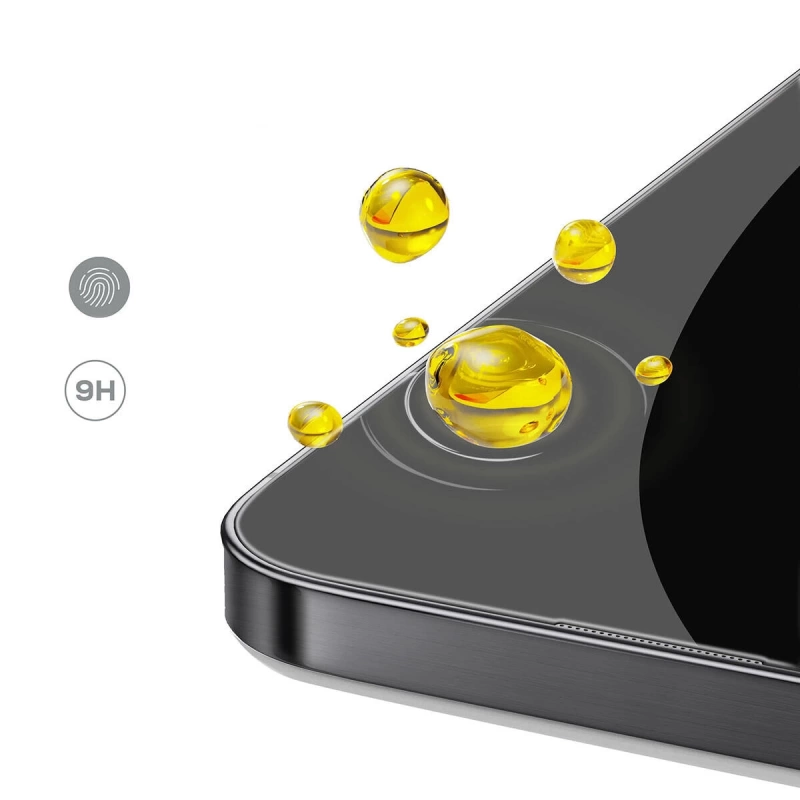 Apple iPhone 15 Plus Zore Rika Premium Privacy Temperli Cam Ekran Koruyucu
