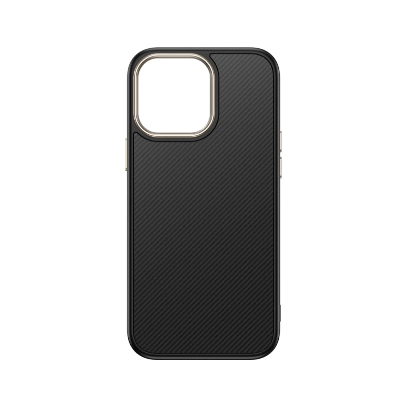 Apple iPhone 15 Pro Kılıf M-safe Şarj Özellikli Karbon Fiber Görünümlü Zore Antina Kapak