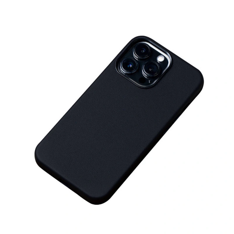 Apple iPhone 15 Pro Kılıf M-safe Şarj Özellikli PU Deri Zore Adora Kapak