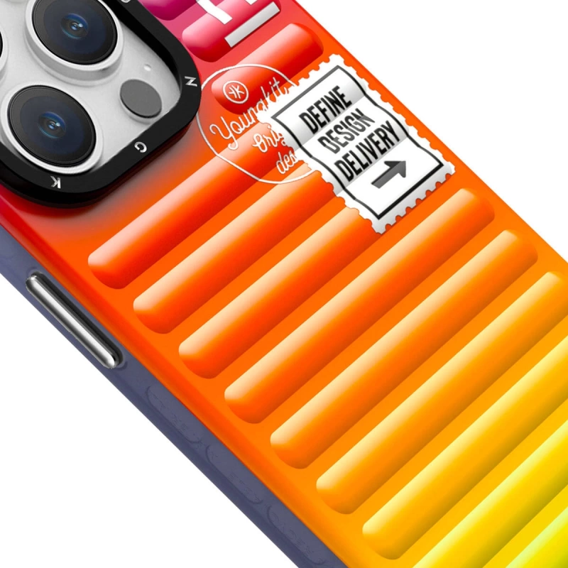 More TR Apple iPhone 15 Pro Kılıf YoungKit The Secret Color Serisi Kapak