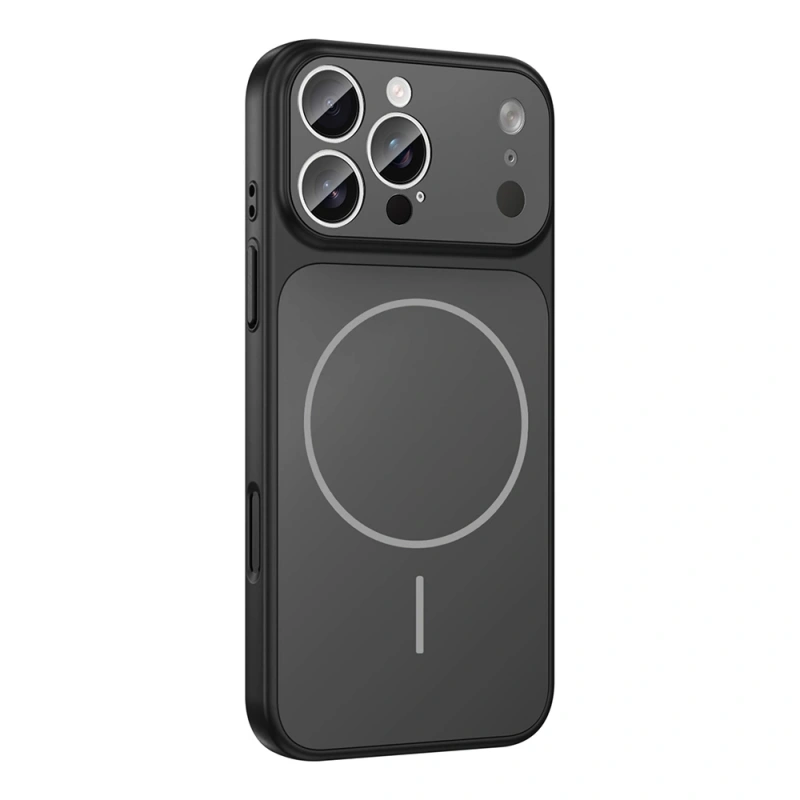 Apple iPhone 15 Pro Kılıf Zore M-Safe Şarj Özellikli Kamera Korumalı Formen Kapak