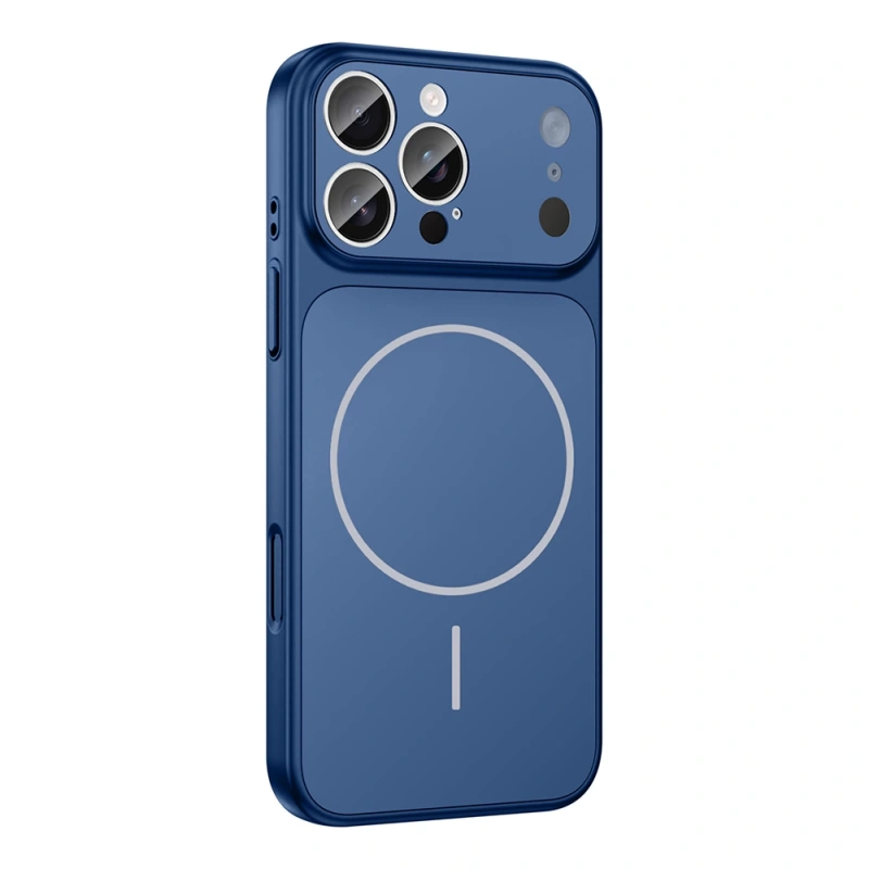 Apple iPhone 15 Pro Kılıf Zore M-Safe Şarj Özellikli Kamera Korumalı Formen Kapak