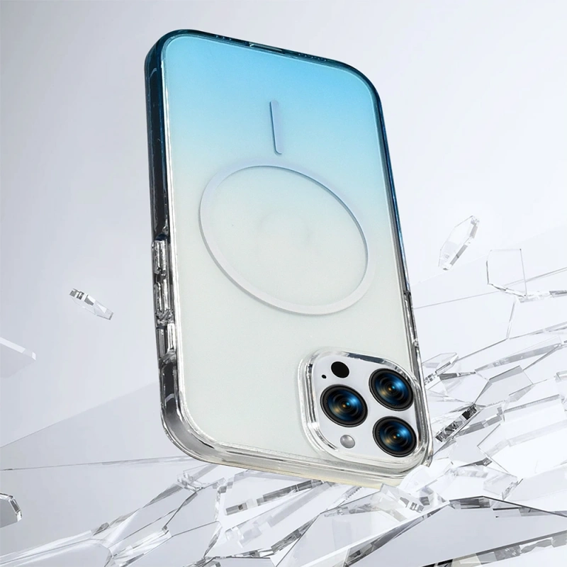Apple iPhone 15 Pro Max Kılıf M-Safe Şarj Özellikli Zore Septik Silikon Kapak